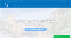 Desktop Screenshot of adriatic-explore.com